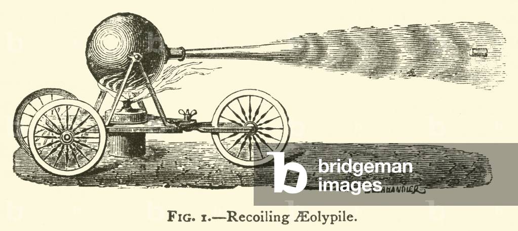 Recoiling Aeolypile (engraving)