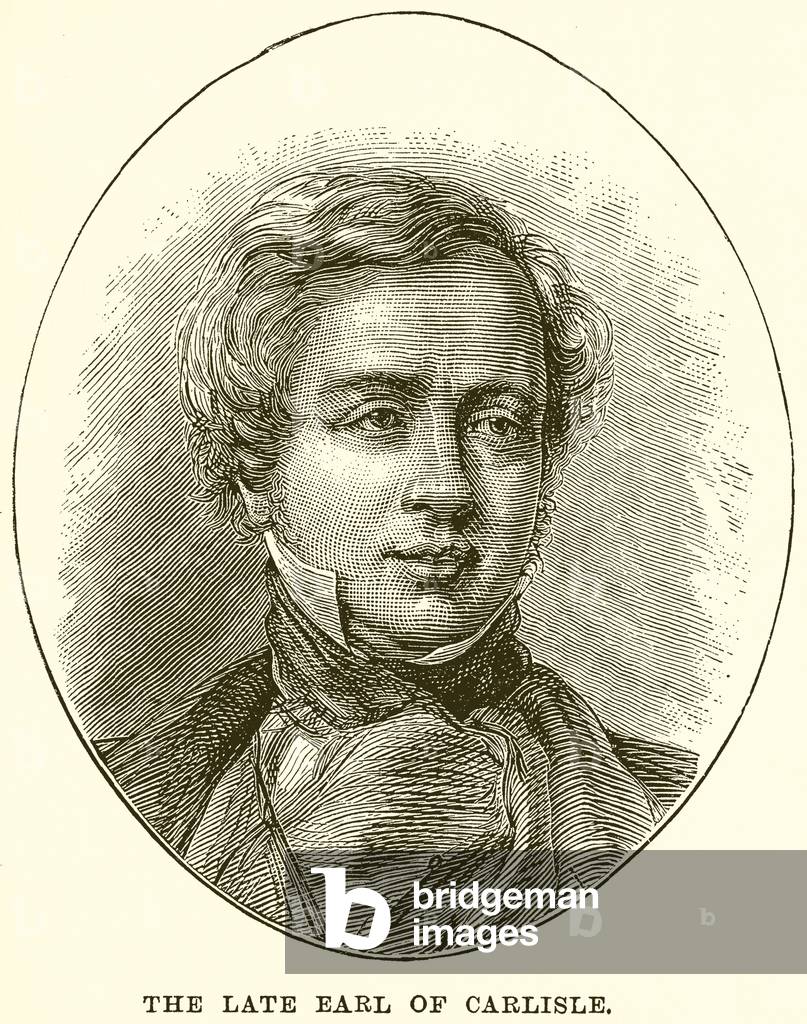 The Late Earl of Carlisle (engraving)