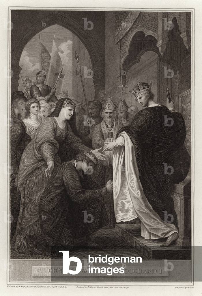 P John's Submission to Richard I (engraving)