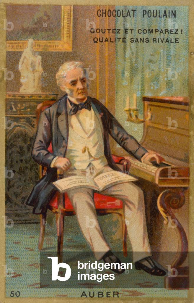 Daniel Auber (chromolitho)