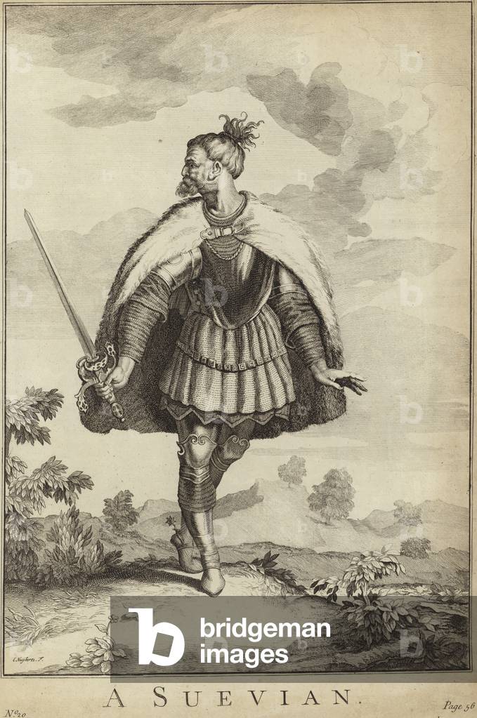 A Suevian (engraving)