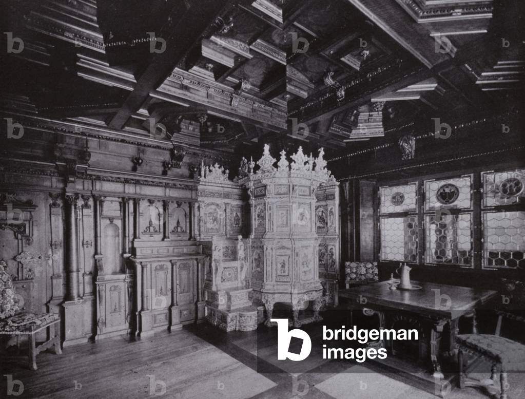 Zurich, Landesmuseum, Zimmer aus dem 