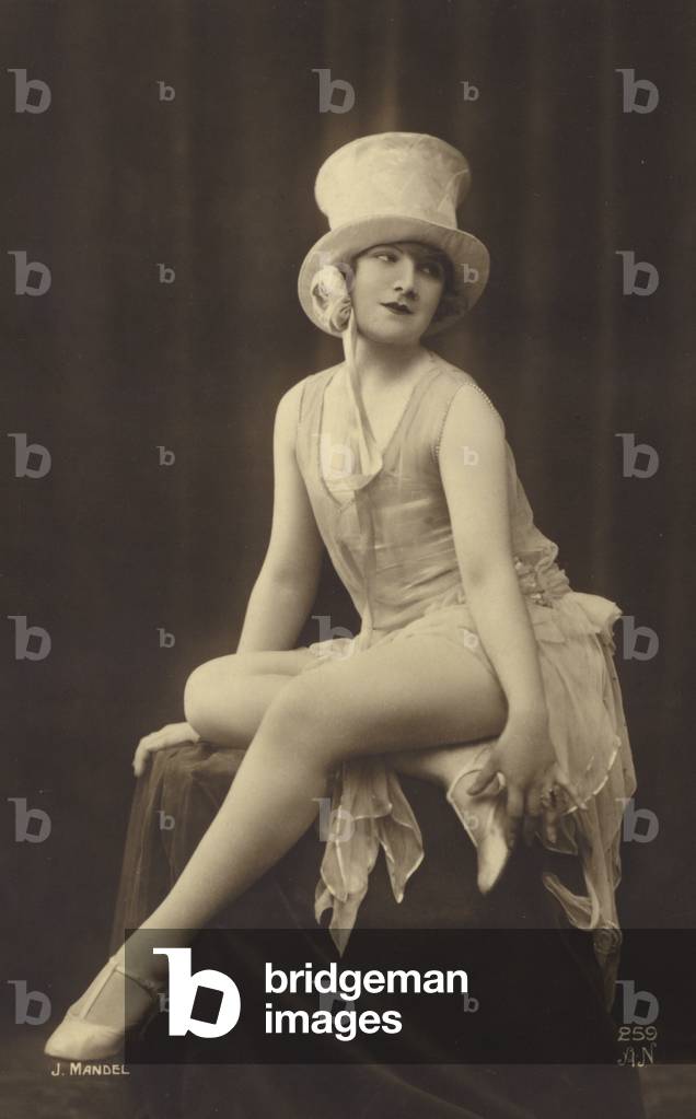 Trans woman, 1910s  (b/w photo)