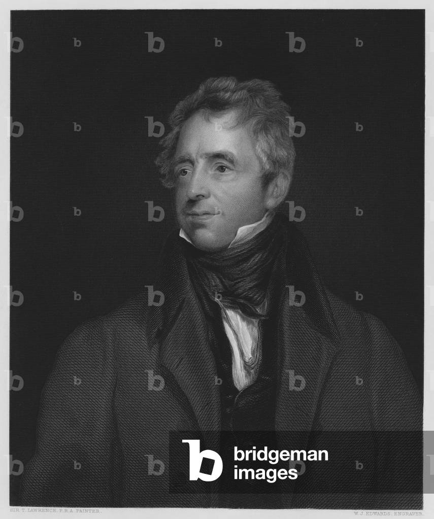 Fawcett, The Comedian, from the picture in the Vernon Gallery (engraving)