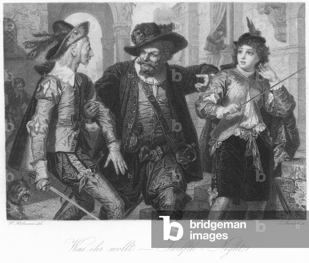 Scene from Twelfth Night (engraving)