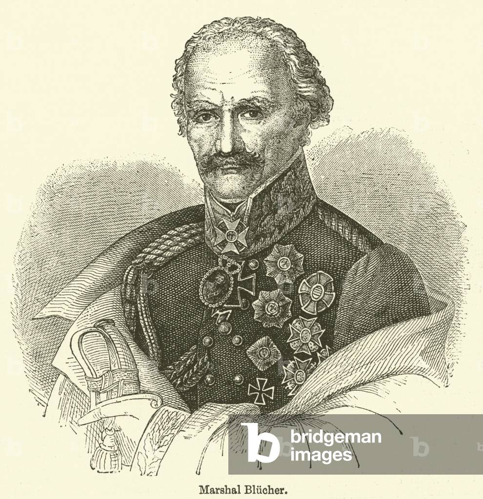 Marshal Blucher (engraving)