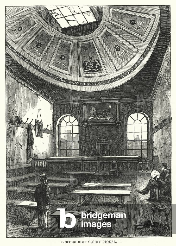 Portsburgh Court House (engraving)
