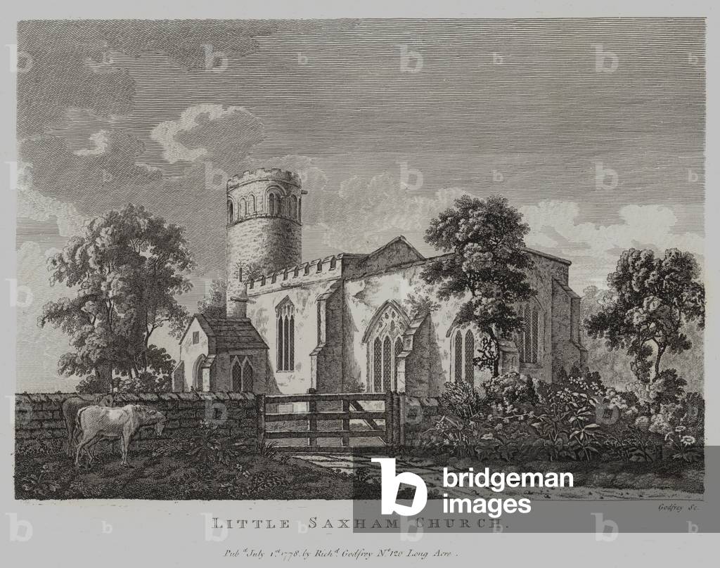 Little Saxham Church (engraving)