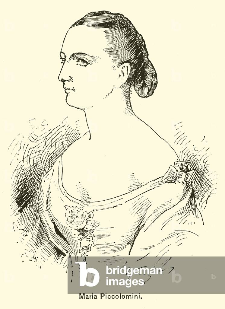 Maria Piccolomini (engraving)