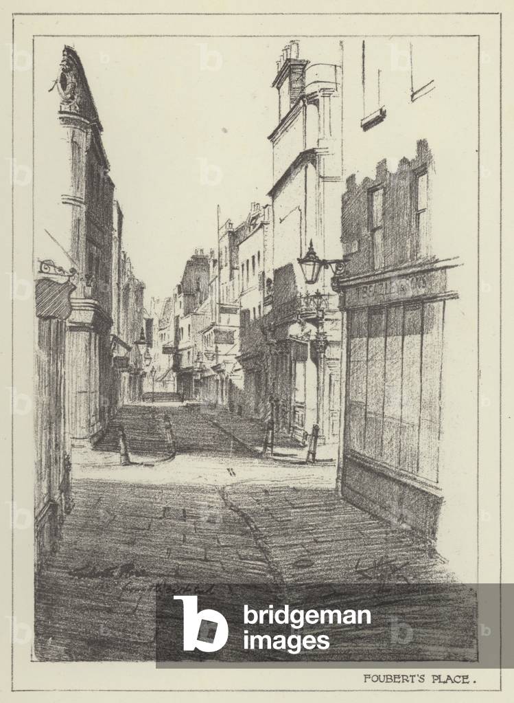 Foubert's Place (litho)