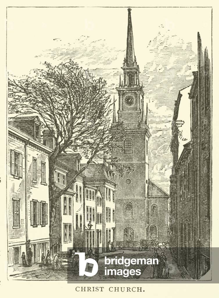 Christ Church, Boston, Massachusetts (engraving)