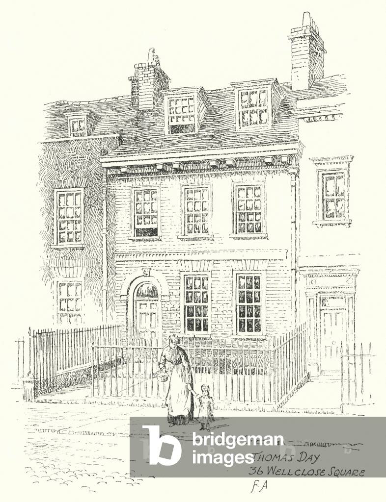 Thomas Day, 36 Wellclose Square (litho)