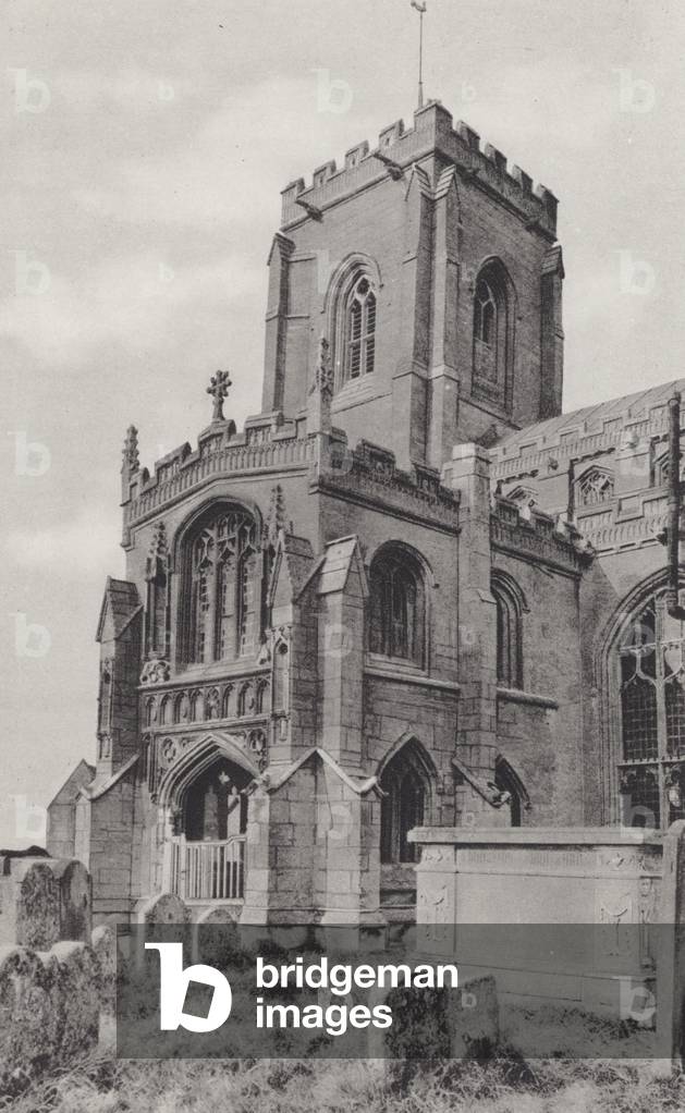 Walpole St Peter (b/w photo)