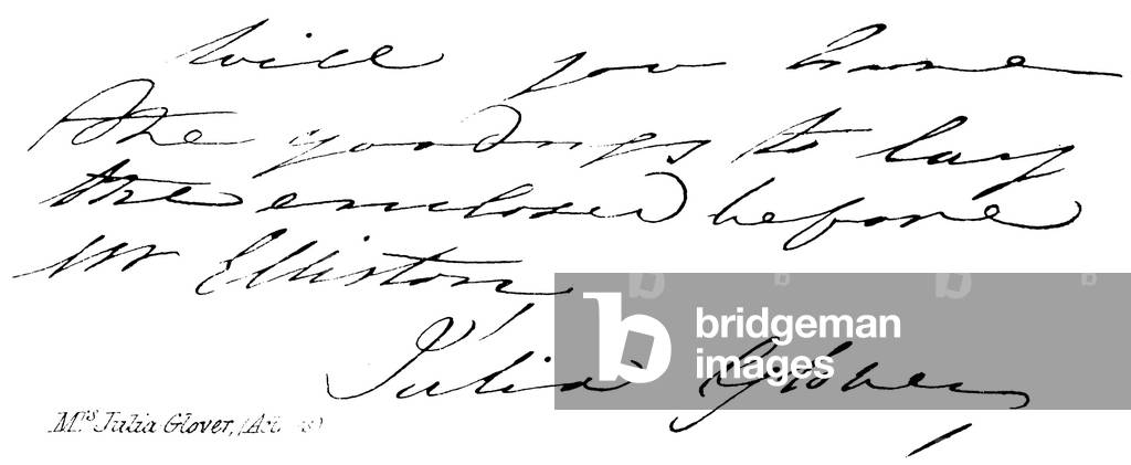 Mrs Julia Glover, (Actress) (engraving)