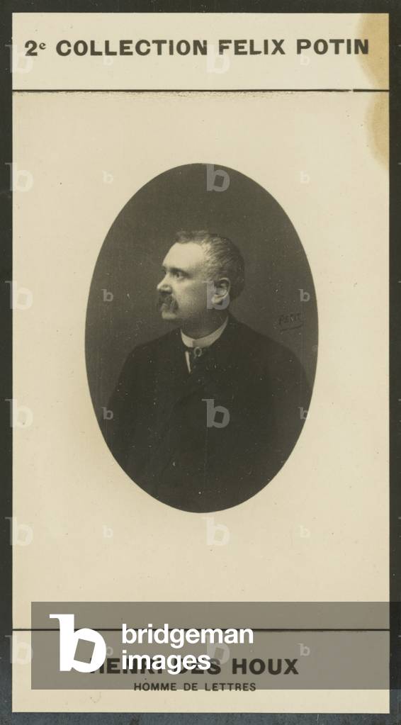 Henri Des Houx, Homme De Lettres, 1848 (b/w photo)