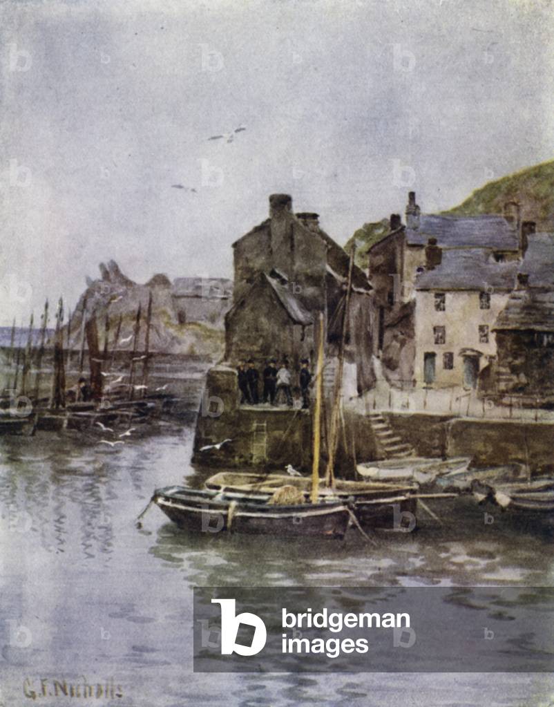 Polperro (colour litho)