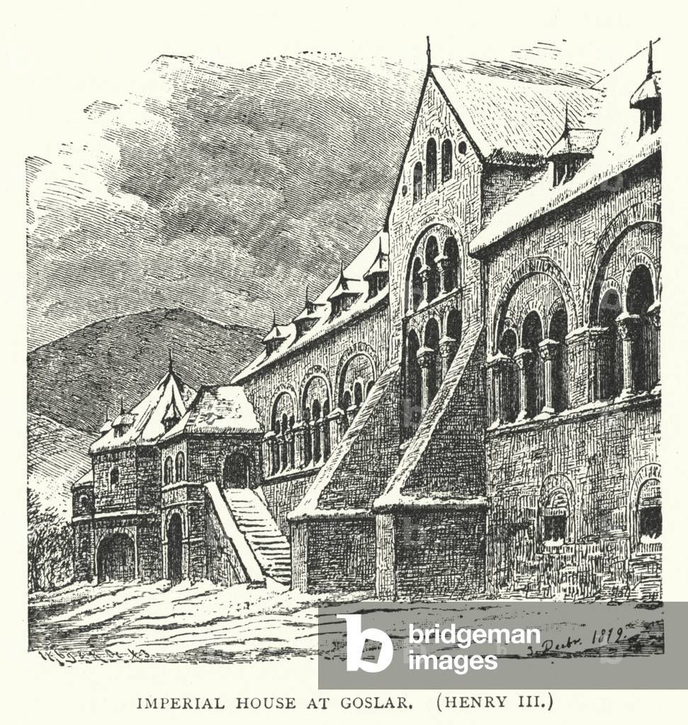 Imperial House at Goslar (engraving)