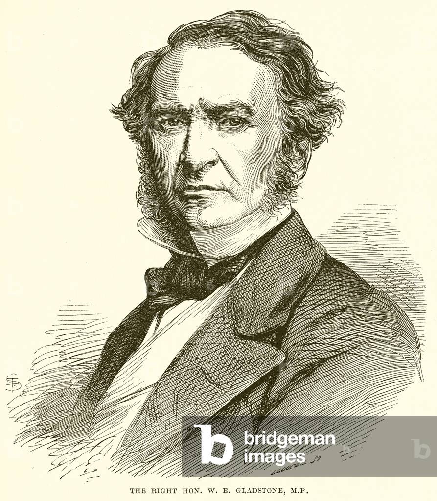 The Right Hon. W. E. Gladstone, M.P. (engraving)