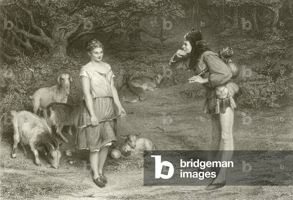 Touchstone and Audrey (engraving)