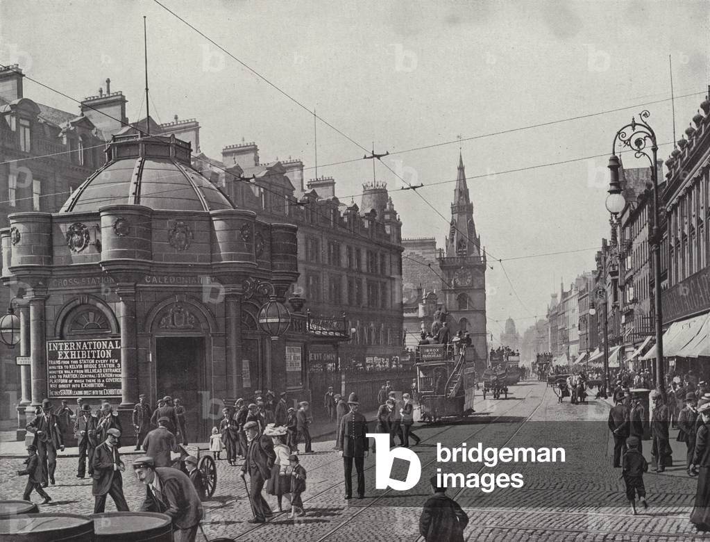 The Trongate, Glasgow (b/w photo)