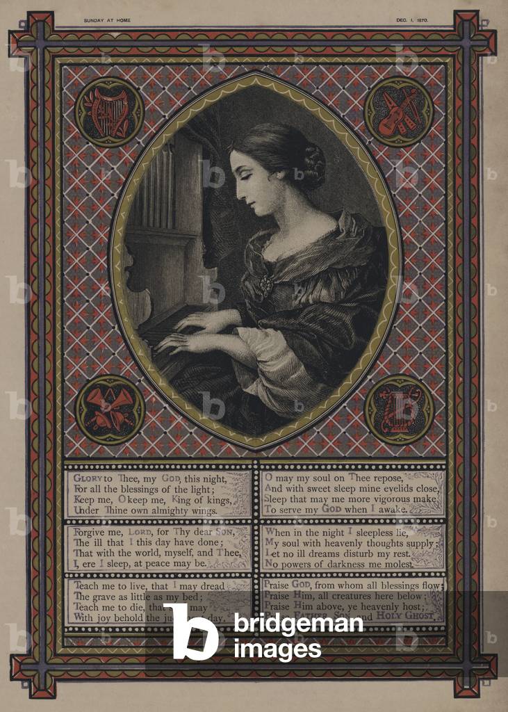 Hymn to God (chromolitho)