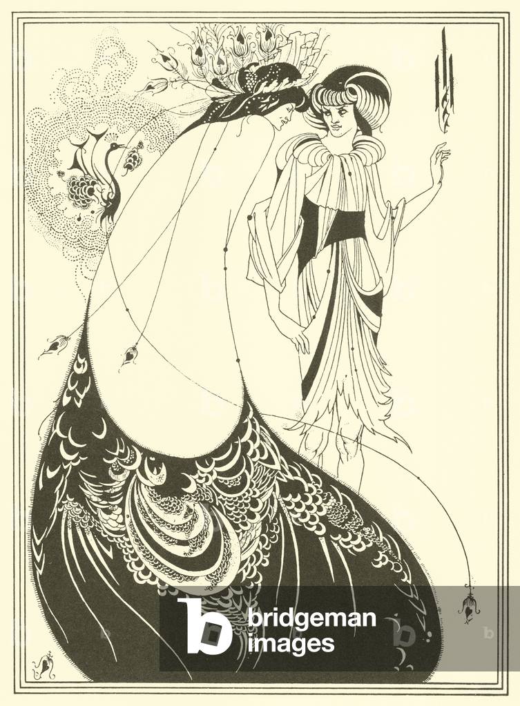 The Peacock Skirt 1894 (lithograph)