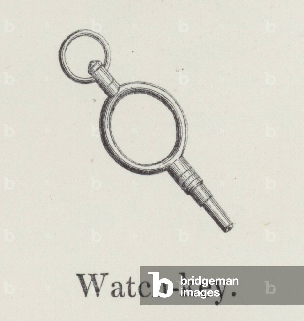 Watch key (engraving)