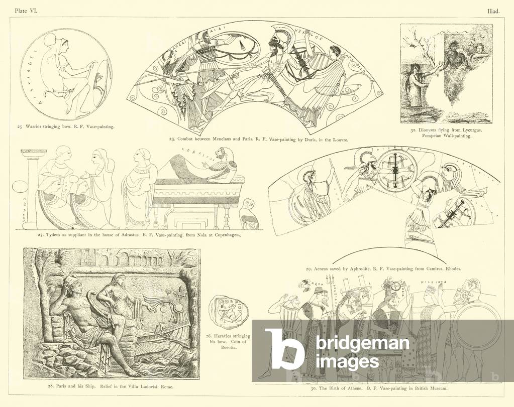 Homer's Iliad (engraving)
