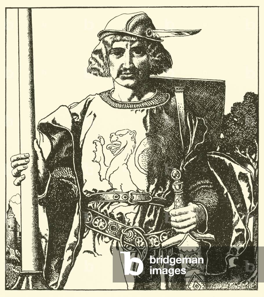 Sir Lionel of Britain (litho)