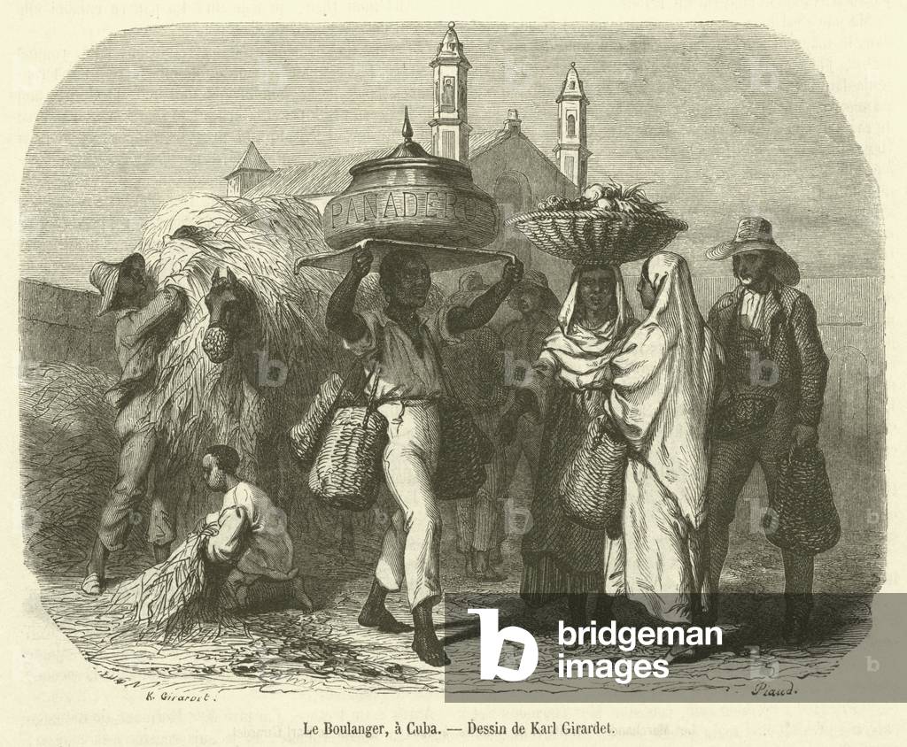 Le Boulanger, a Cuba (engraving)