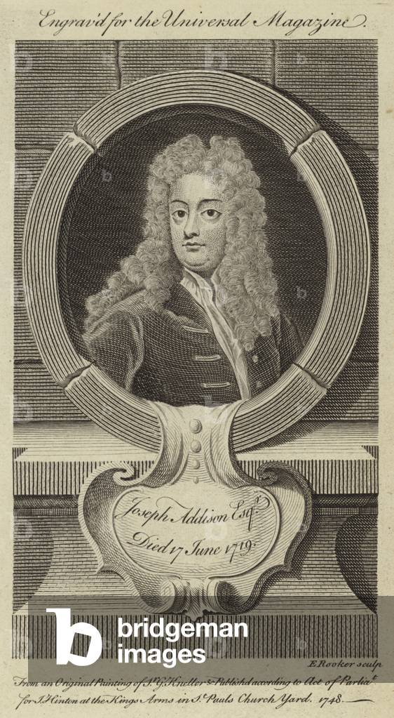 Joseph Addison, Esquire (engraving)
