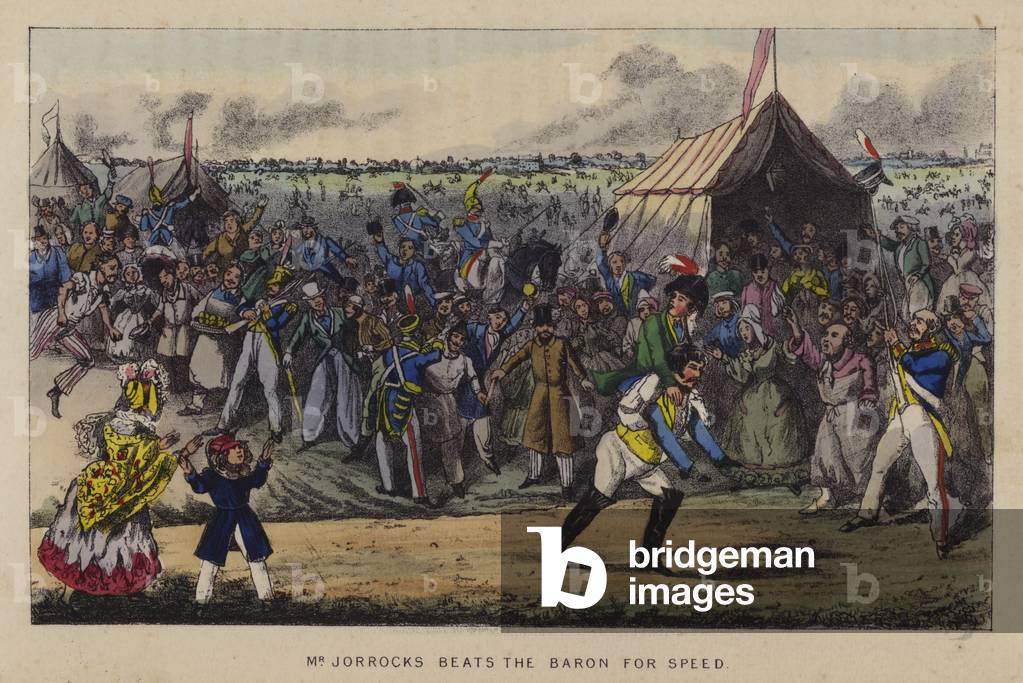 Illustration for Jorrocks Jaunts and Jollities (colour litho)