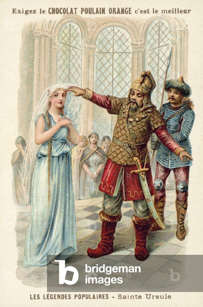 St Ursula (chromolitho)