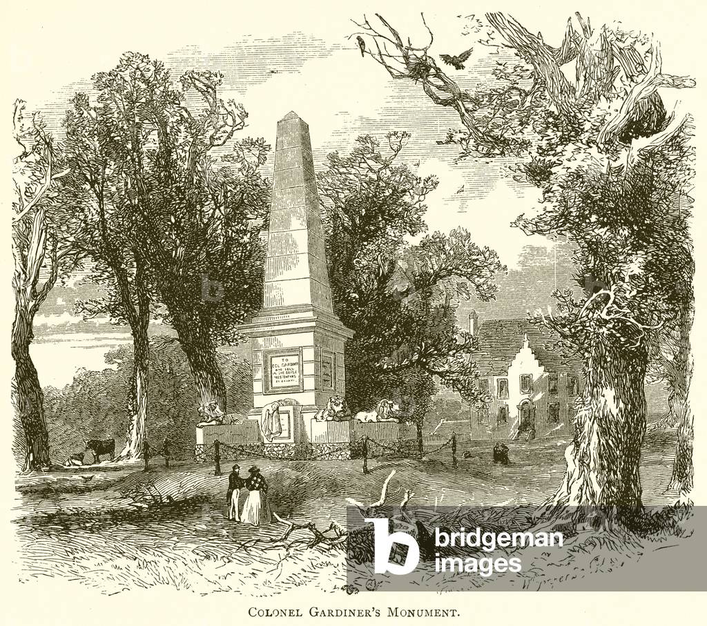 Colonel Gardiner's Monument (engraving)