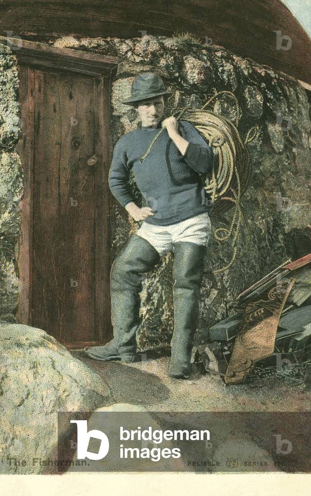 The Fisherman (coloured photo)