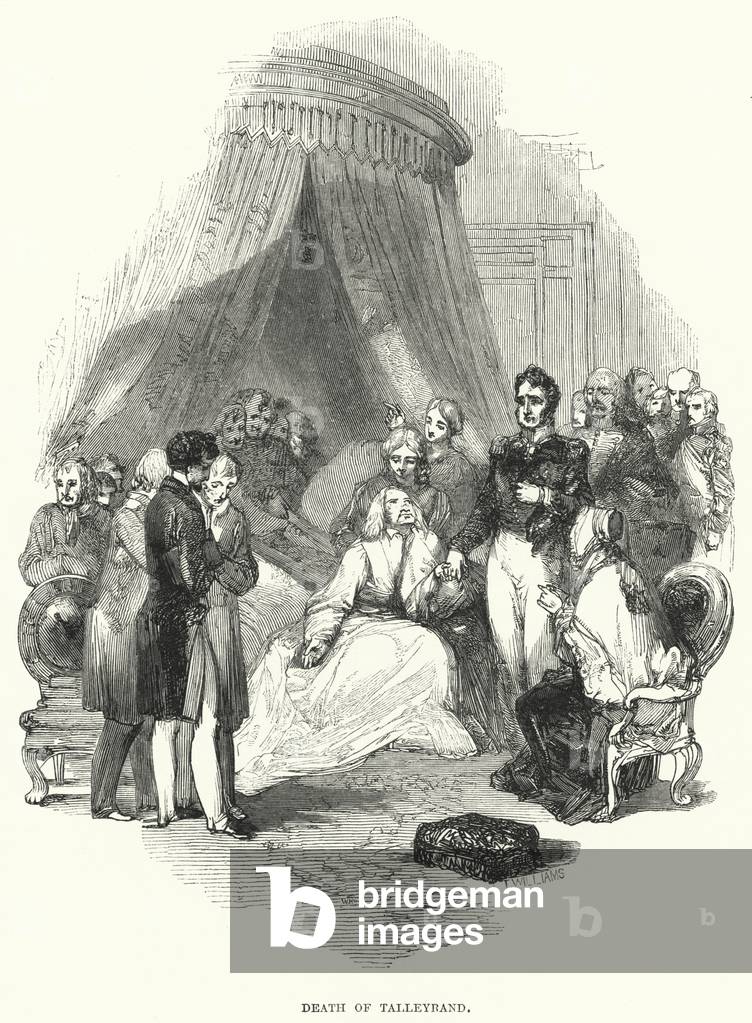 Death of Talleyrand (engraving)
