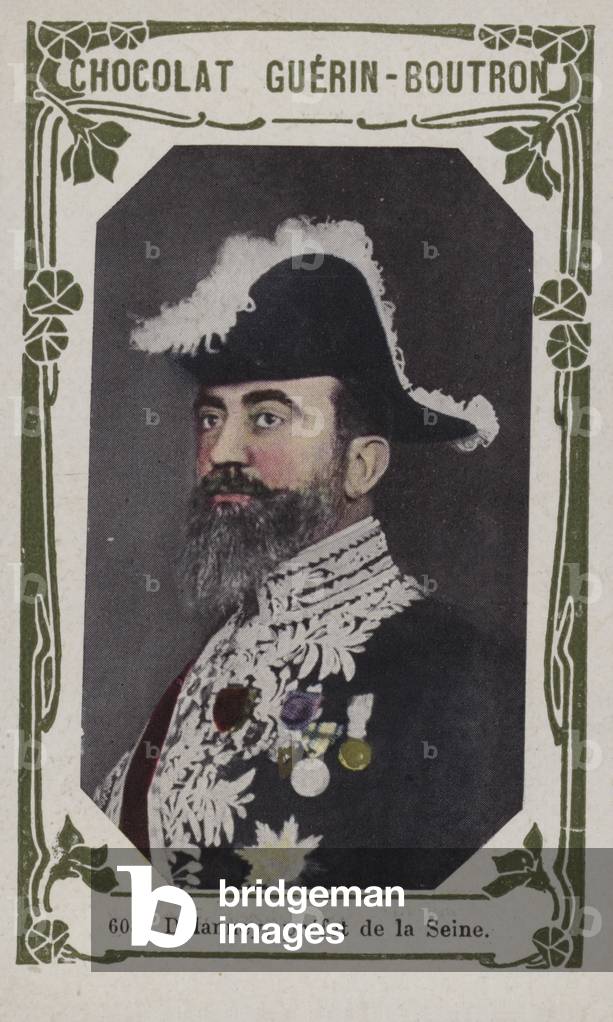 Delanney, prefet de la Seine (coloured photo)