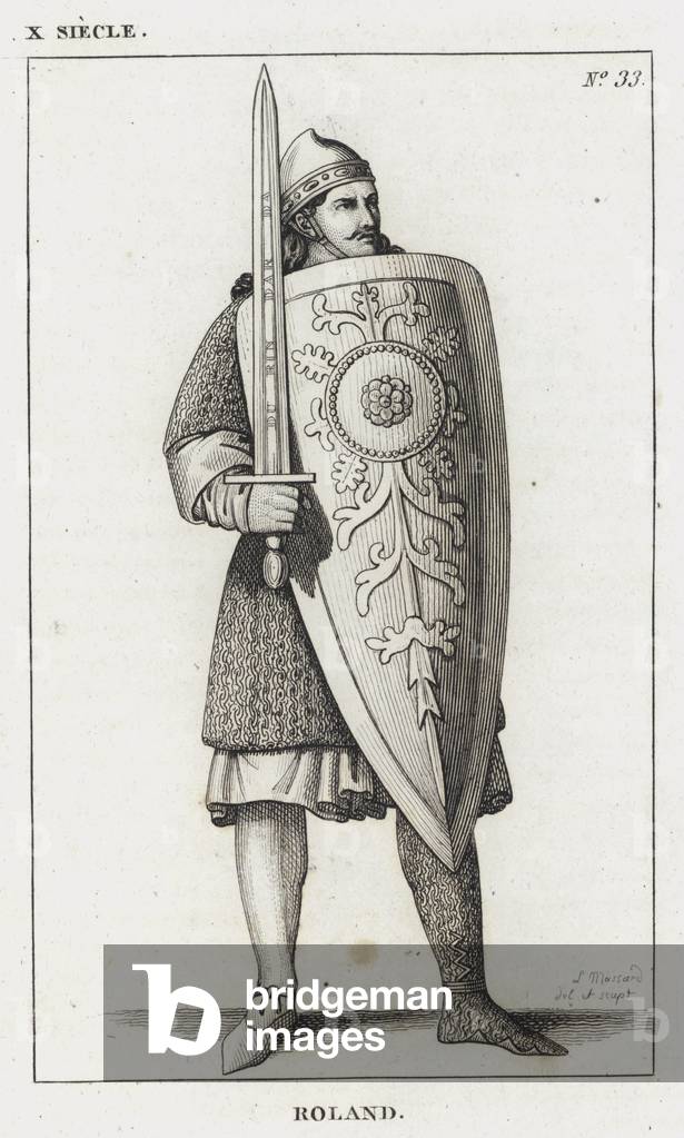 X Siecle, Roland (engraving)