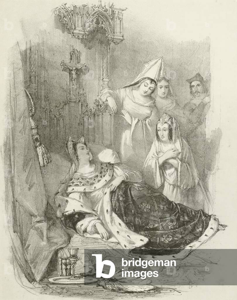 The Death of Lady Anne (litho)