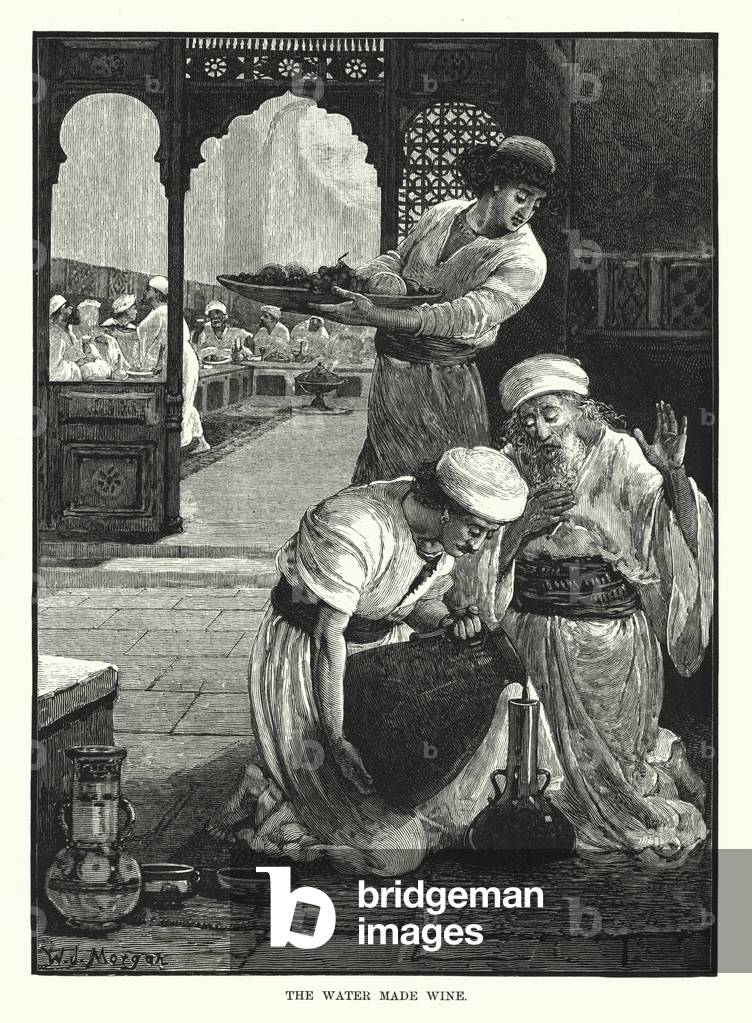 The Water Made Wine (engraving)