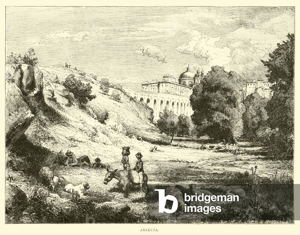 Ariccia (engraving)