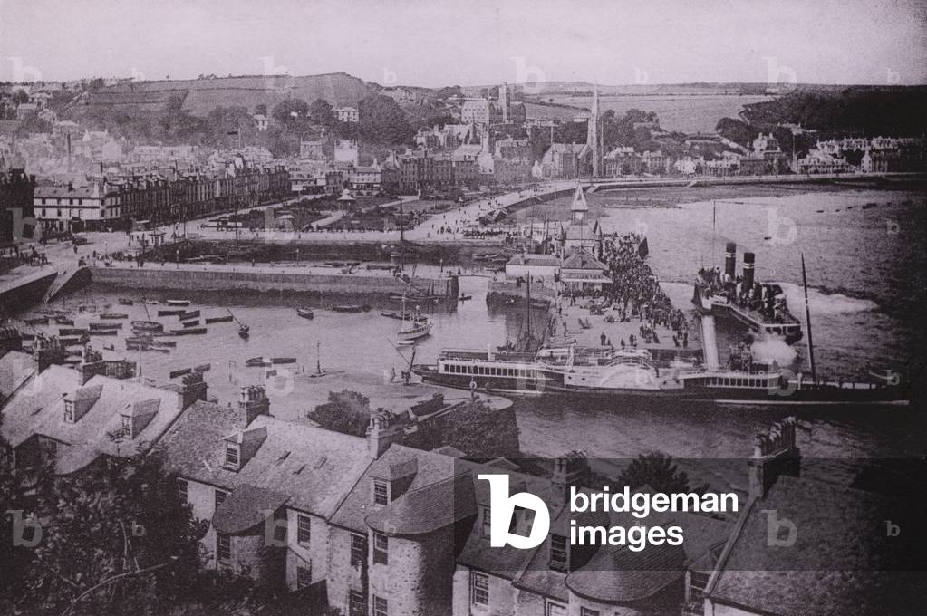 West Bay, Rothesay (b/w photo)