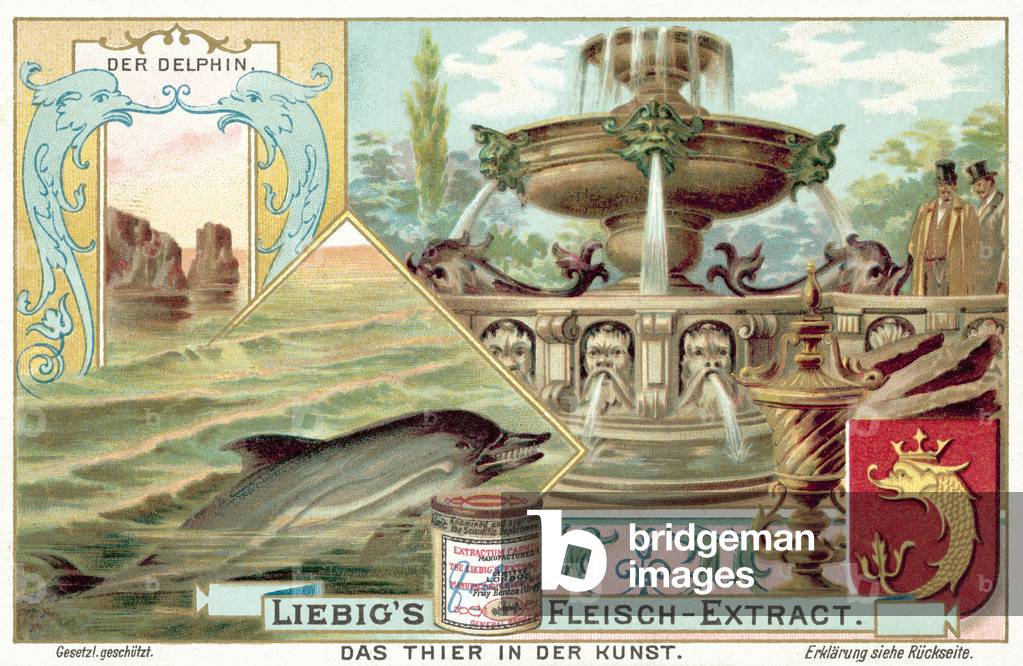 The dolphin (chromolitho)