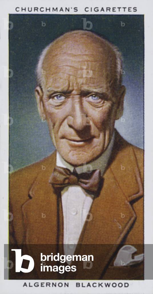Algernon Blackwood, Author and Traveller (colour litho)