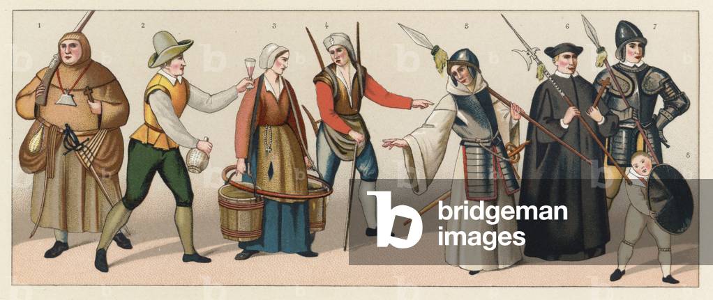 Costume Francia XVI centesimo