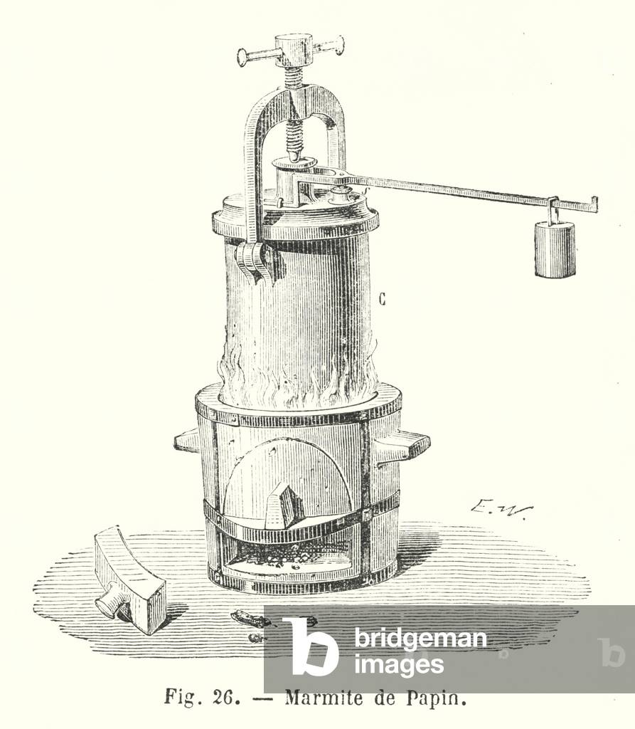 Marmite de Papin (engraving)