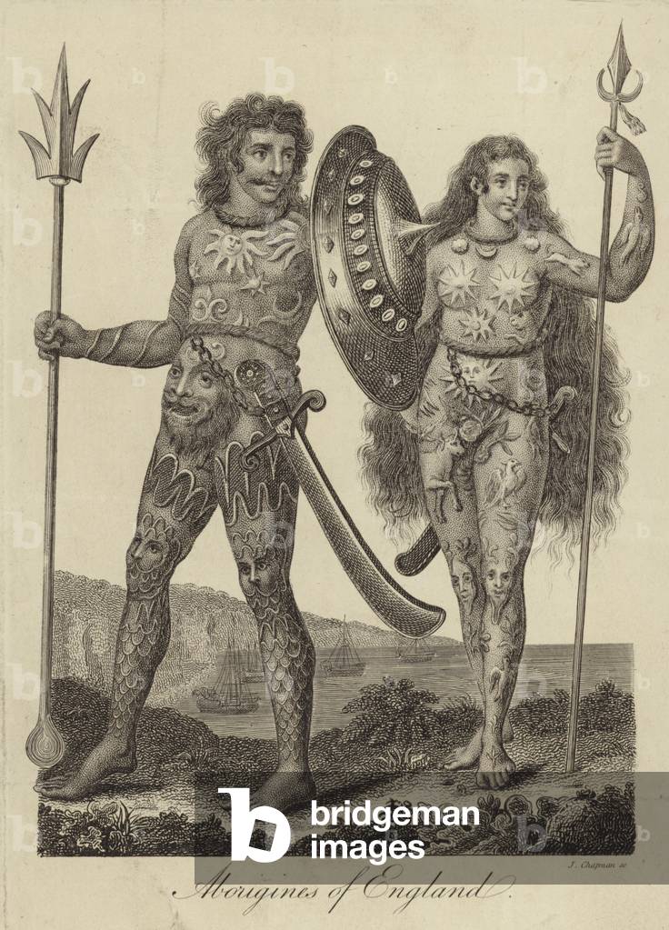 Aborigines of England (engraving)