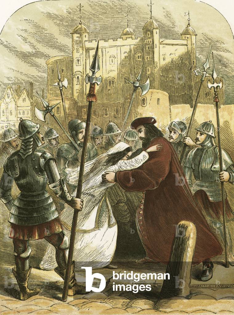 Sir Thomas More, auf dem Weg zur Hinrichtung