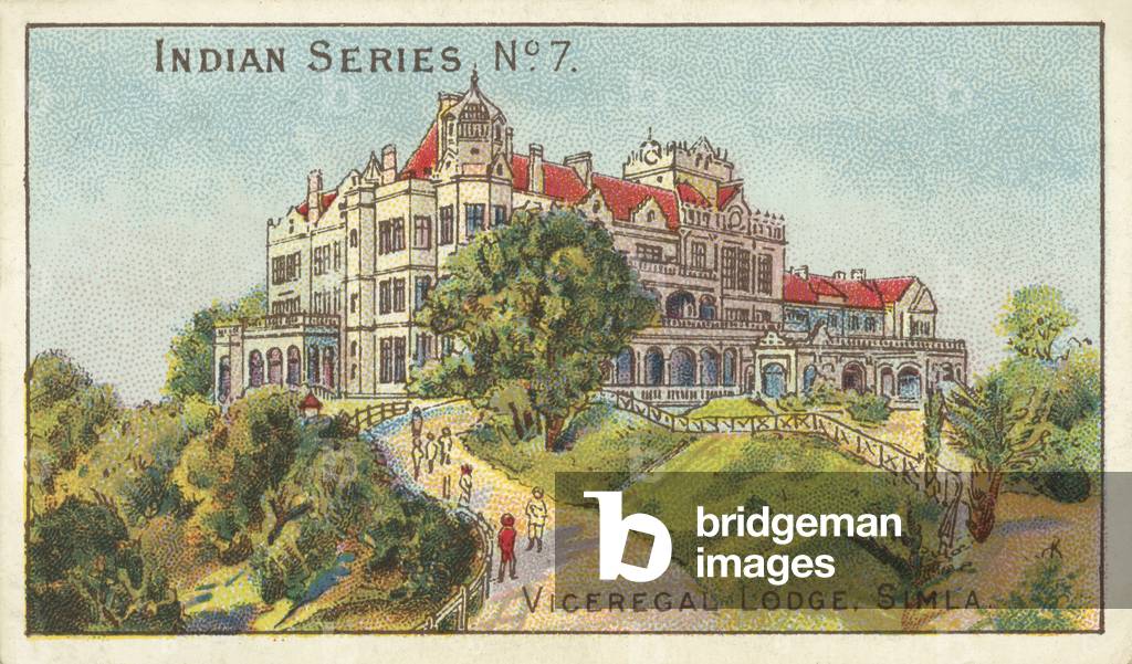 Viceregal Lodge, Simla (chromolitho)