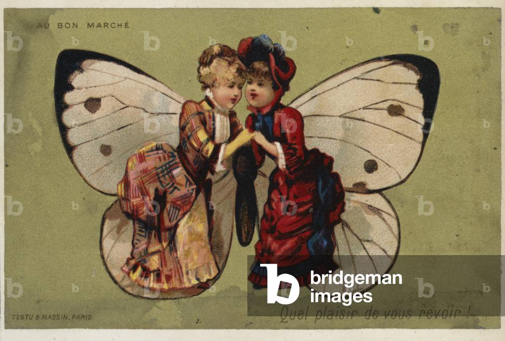 What a pleasure to see you again! (chromolitho)